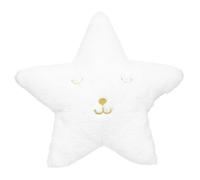 Coussin étoile en fourrure - maia blanc TU