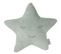 Coussin Étoilé en Peluche pour Enfant - ROBA Style - Vert Givré - 0 mois et plus