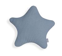 Coussin Étoile Réversible - Pétrole