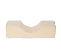 Coussin Extension Cils Oreiller professionnel for cils, soutien du cou, greffage doux, mousse à mémoire de forme, Extension de cils, oreiller for Salon de maquillage pour Extension Cils(Cream Flannel)
