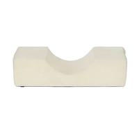Coussin Extension Cils Oreiller professionnel for cils, soutien du cou, greffage doux, mousse à mémoire de forme, Extension de cils, oreiller for Salon de maquillage pour Extension Cils(Grey Flannel)