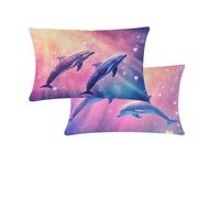 Coussin Exterieur Impermeable 50x80cm Rose Coussins Salon de Jardin Housse Coussin Animal Velours Decoration Canapé Taie D'oreiller Avec Fermeture éclair Invisible Pour Exterieur Jardin Decoratif T765