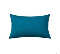 Coussin extérieur imperméable et déhoussable MINORQUE Bleu Paon 60x40 cm