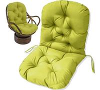Coussin Exterieur Jardin,Fauteuil en Rotin Pivotant Coussin pour Fauteuil À Bascule Intérieur Rocker Coussin Pivotant Pad de Remplacement pour Fauteuil Durable Doux Coussin - Chaise Non Incluse