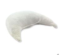 Coussin extra-doux en forme de lune rose 30x45