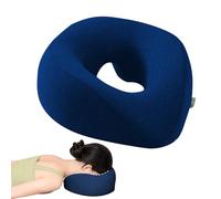 Coussin facial | Support ergonomique antidérapant | Appuie-tête de massage et coussin pour le visage pour dormir | Pour le perçage d'oreille après BBL Récupération Maison Bureau Voyage Camping