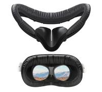 Coussin facial VR pour Oculus Quest 2, interface faciale et couverture faciale de rechange compatible avec Meta Quest 2 trous respirants en cuir Accessoires de coussin de protection VR