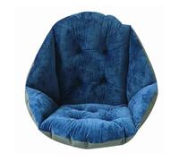 Coussin Fauteuil Suspendu Coussin de chaise pivotante for hamac, coussin de siège de panier suspendu, coussin de dossier de chaise à œufs suspendu doux, coussins for intérieur et extérieur(Dark Blue)