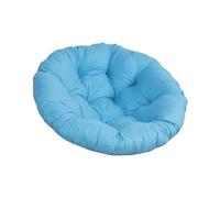 Coussin Fauteuil Suspendu Coussin de Chaise Rond de 20 Pouces, Coussin de Chaise épais en Forme d'œuf, Tapis de Chaise de Jardin Suspendu for Accessoire de Chambre à Coucher de Cour(Sky Blue)