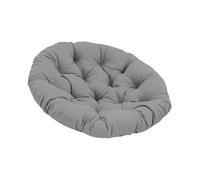 Coussin Fauteuil Suspendu Coussin de Chaise Rond de 20 Pouces, Coussin de Chaise épais en Forme d'œuf, Tapis de Chaise de Jardin Suspendu for Accessoire de Chambre à Coucher de Cour(Dark Gray)