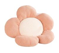 Coussin Fauteuil Suspendu Coussin de sol for chambre à coucher, coussin de pied de chevet, panier suspendu en forme de cœur for fille, dossier de chaise à pétales ronds(Pink,85cm x 85cm round)