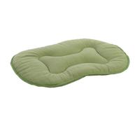Coussin Chien - Coussin Chat - 45x33x3cm - Idéal pour Chihuahua, Yorkshire Terrier, Spitz Nain, Caniche Toy & Bichon Maltais - Flamingo Coussin Firenze Ovale Vert