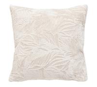 Atmosphera – Coussin déco Flanelle Ryo 40x40 cm Beige lin