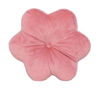 Coussin fleur ""Amelia"" rose D38cm - Atmosphera Créateur d'intérieur