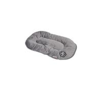 coussin flocon 61cm collection patchy gris/noir
