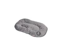 coussin flocon 69cm collection patchy gris/noir