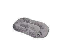 Love Story Coussin Flocon 87 cm Collection Patchy Gris/Noir G