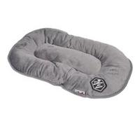 coussin flocon 87cm collection patchy gris/noir G