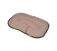 Coussin flocon réversible 87x49cm Essentiel taupe/gris