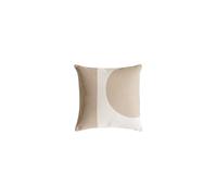 Coussin FORMARKIVET Grand Logo 55x55 Beige clair/Beige Sable