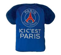 Coussin forme maillot velours brodé 100% polyester psg maillot bleu TU