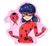AYMAX Coussin Forme Miraculous Ladybug Rose