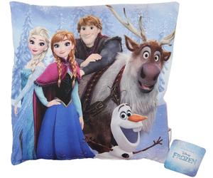 Coussin Frozen 35x35m Décoratif en Microfibre Enfants Canapé-lit