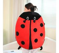 Coussin géant en Peluche de 100 cm, Mignon et Confortable, pour Enfants et Adultes | Design Unique à Porter, idéal pour soulager Le Stress | Décoration d'intérieur Adorable