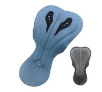 Coussin Gel Cuissard Cyclisme - 38x21x1.5cm Insert Selle Vélo | Élasticité Élevée Jersey Flèche Double - Éponge Respirante Tissu | Route Entraînement Longue Distance