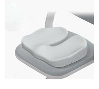 Coussin Gel Mémoire de Forme Rafraîchissant Coussin Assise Respirante | Ergonomique pour Coccyx et Sciatique, Soulagement des Hémorroïdes, pour Chaise Bureau Voiture (Gris)
