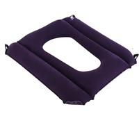 Coussin gonflable anti-escarres avec trou, coussin d'air gonflable avec pompe, convient pour fauteuil roulant, chaise percée et soins du lit, coussin de siège gonflable pour chaise percée