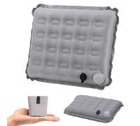 Coussin gonflable - avec bande réfléchissante auto-gonflante, coussin de blanchiment pour camping, randonnée, chasse, voyage, avion, voiture, bureau