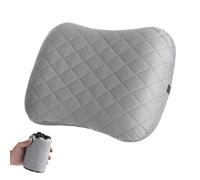 Coussin gonflable - Coussin d'air de camping - Repose-tête portable - Coussin pliable amovible pour voyager - Sac à dos - Avion - Plage - Outdoor Home