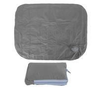 Coussin gonflable d’extérieur, coussin de sieste gonflable, coussin de voyage léger, pliable et portable, avec une épaisseur de 5 cm, idéal pour le camping, la randonnée, l’escalad (Grise)