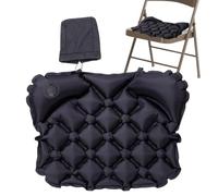 Coussin gonflable de stade - Matelas gonflable ergonomique - Lombaire | Diamond Cell Pad Ailes à haut dossier | Soulage les points de pression Retire les petits sports Game Park Office Matelas