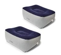 Coussin gonflable d'oreiller de repos de pied d'ATKKE (paquet de 2) pour le bureau et la maison de voyage, jambe vers le haut de repos de maison de repos de jambe réduisent le risque profond de thromb