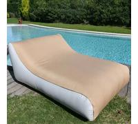 Coussin gonflable Nap XXL Mastic/Ficelle