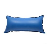 Coussin gonflable pour piscine extérieure | Grand tapis flottant pour éviter les feuilles et les débris | Accessoire de couverture de piscine en PVC 115 x 430 cm (taille L (115 x 430 cm)