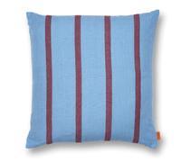 Ferm Living Coussin Grand 50x50 cm Faded blue-burgundy