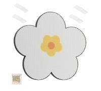 Coussin Griffoir pour Chat Mural,Tapis Grattoir Adhésif Pour Chats | Planche à Griffer Chatons avec Grattoir pour Animaux de Compagnie en Forme de Fleur pour Protection des Meubles