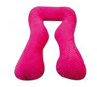 Coussin Grossesse/Allaitement Forme En U Rose