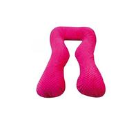 Coussin Grossesse/Allaitement forme en U rose