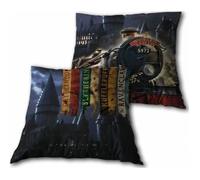 Coussin Harry Potter chateau de Poudlard avec le train le Poudlard Express