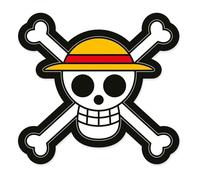 Herding Coussin Jolly Roger 33 cm Non déhoussable Noir