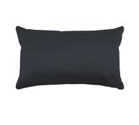 Coussin - HOME MAISON - Charbon - 30 x 50 cm - Déhoussable - Design Contemporain