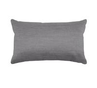 Stof - Coussin - Taille 30x50 cm - 100% Polyester - Couleur Anthracite - Modèle Bea - Épaisseur Idéale - Confortable et Élégant - Agréable au Toucher