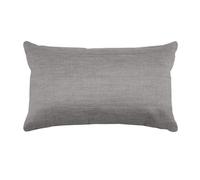 Coussin - HOME MAISON - Taupe - 30 x 50 cm - Effet Satiné - Déhoussable