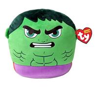 Ty Peluche Marvel Squish a boos Medium Hulk 35 cm Vert