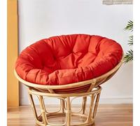 Coussin imperméable 60 x 60 cm - Coussin rond pour balancelle pour intérieur et extérieur, coussin confortable pour balcon, jardin, terrasse et porche