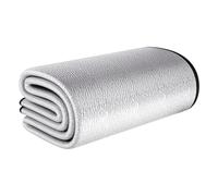 Coussin Imperméable D'extérieur - Aluminium Double Face, Tapis Isolant En Aluminium, Couche De Réflexion Thermique, Feuille De Couverture De Sol Résistante À L'humidité, Léger Et Portable | Pour Le Ca